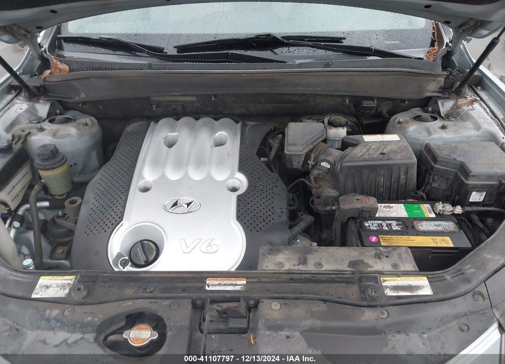2007 HYUNDAI SANTA FE GLS VIN: 5NMSG13D47H051228