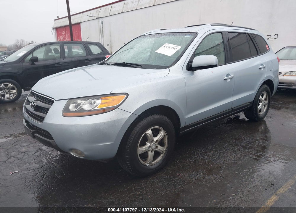 2007 HYUNDAI SANTA FE GLS VIN: 5NMSG13D47H051228