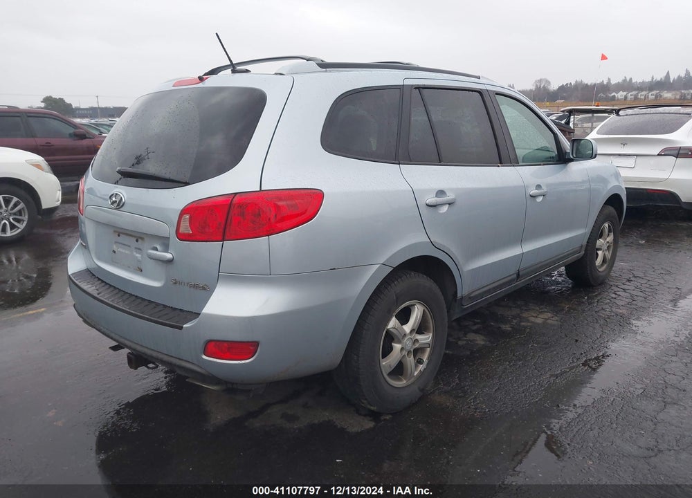 2007 HYUNDAI SANTA FE GLS VIN: 5NMSG13D47H051228