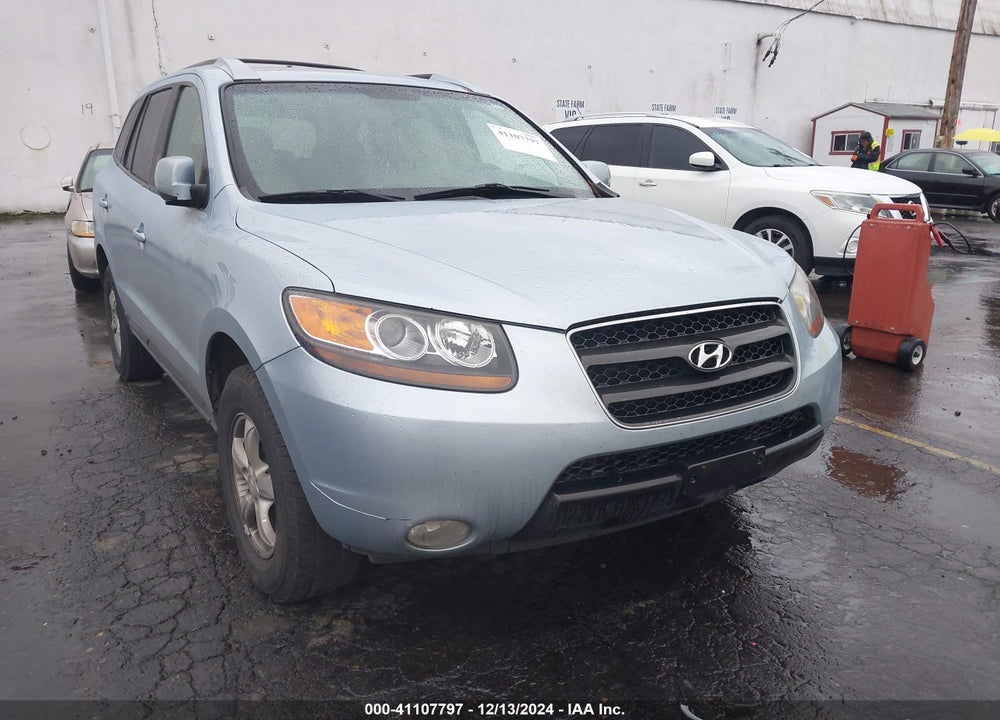 2007 HYUNDAI SANTA FE GLS VIN: 5NMSG13D47H051228