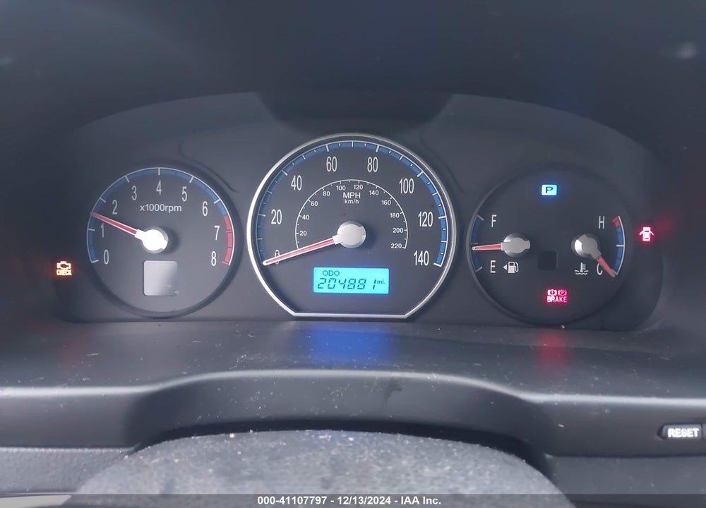 2007 HYUNDAI SANTA FE GLS VIN: 5NMSG13D47H051228