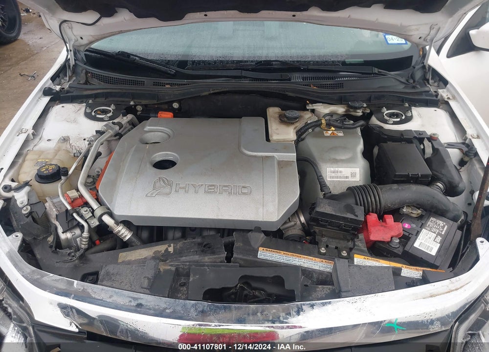 2012 FORD FUSION HYBRID VIN: 3FADP0L36CR186480