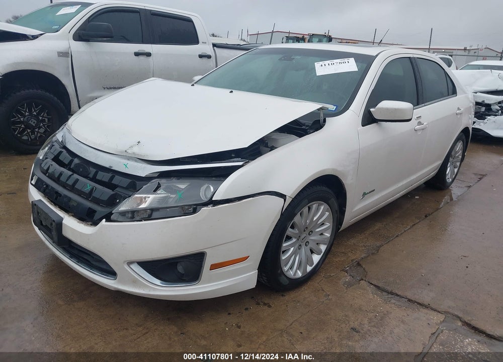 2012 FORD FUSION HYBRID VIN: 3FADP0L36CR186480