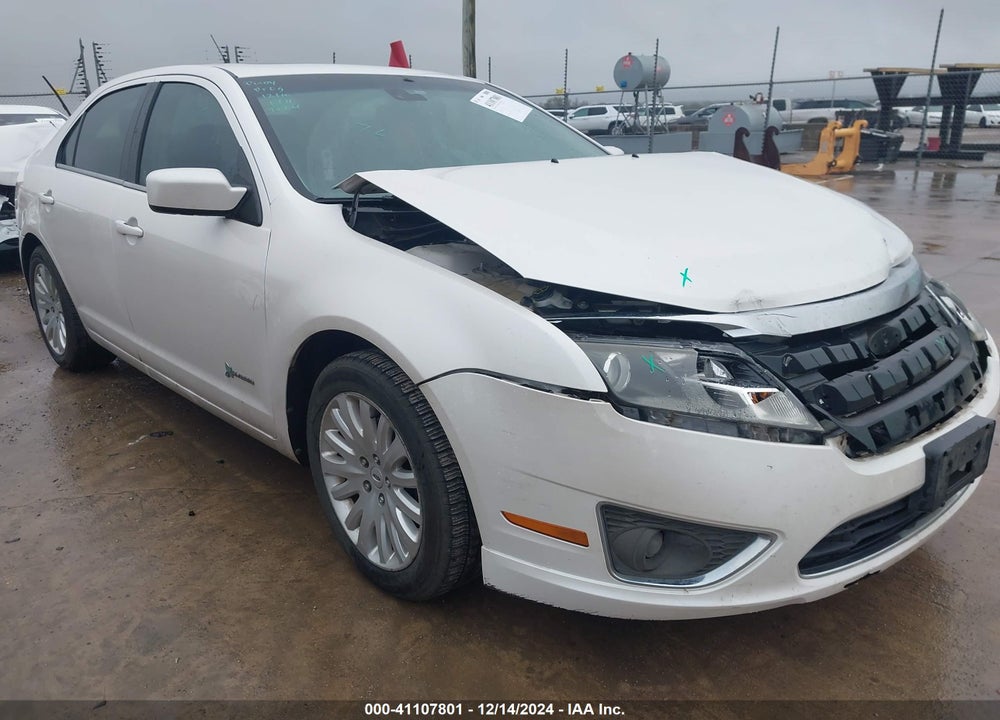 2012 FORD FUSION HYBRID VIN: 3FADP0L36CR186480