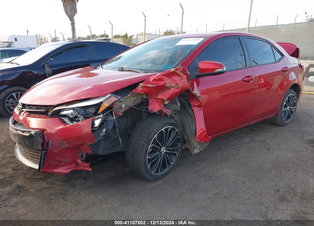 2015 TOYOTA COROLLA S PLUS VIN: 5YFBURHE9FP308400