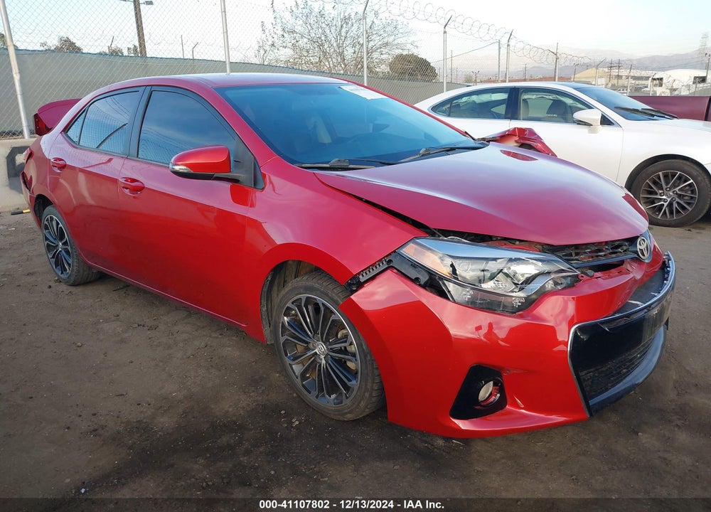 2015 TOYOTA COROLLA S PLUS VIN: 5YFBURHE9FP308400