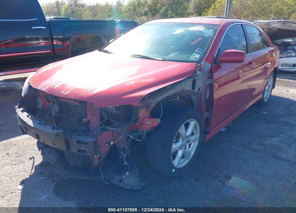 2008 TOYOTA CAMRY SE VIN: 4T1BE46K78U257537