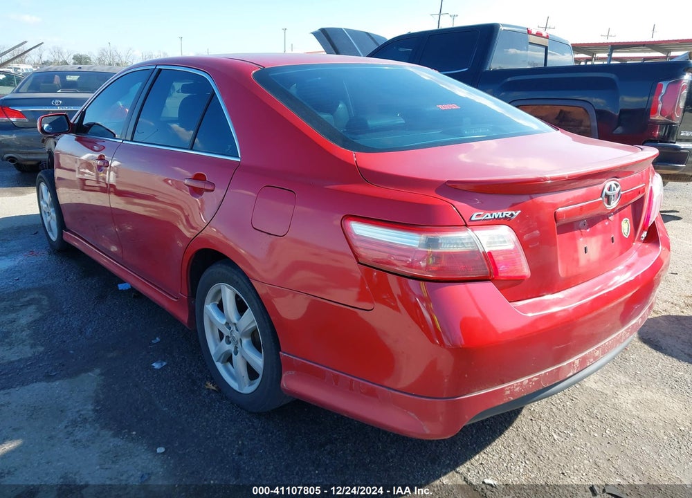 2008 TOYOTA CAMRY SE VIN: 4T1BE46K78U257537