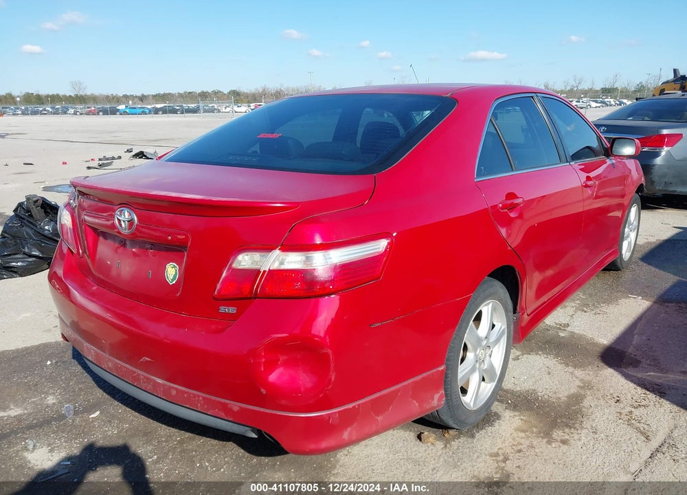 2008 TOYOTA CAMRY SE VIN: 4T1BE46K78U257537