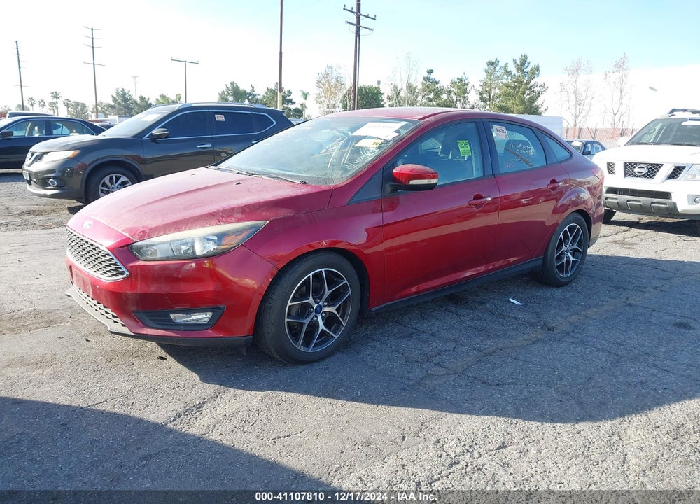 2017 FORD FOCUS SEL VIN: 1FADP3H20HL254294