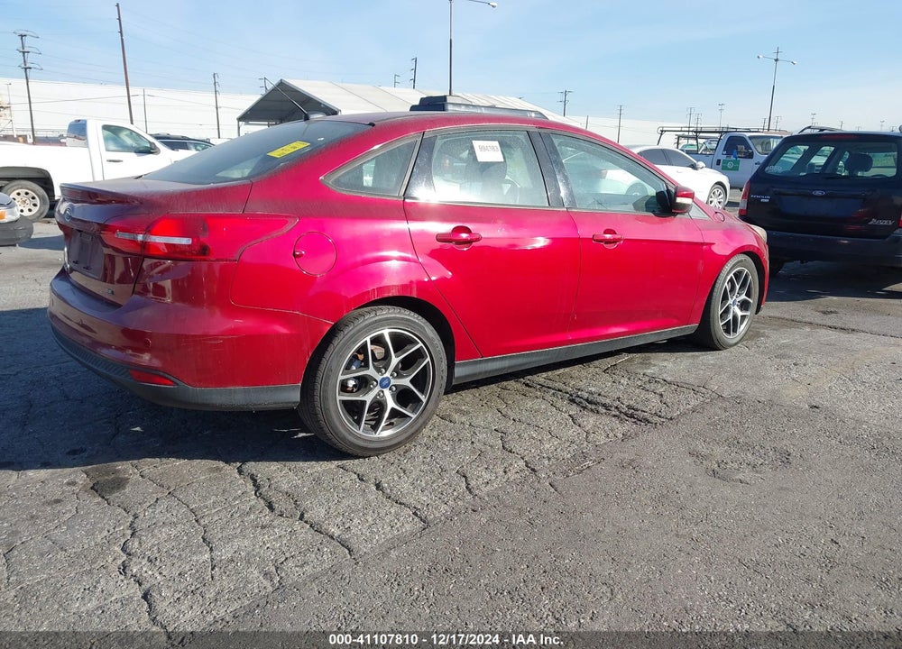 2017 FORD FOCUS SEL VIN: 1FADP3H20HL254294