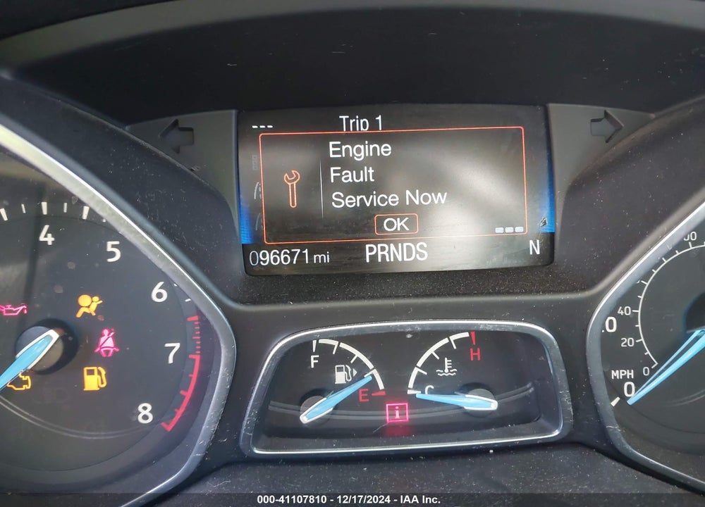 2017 FORD FOCUS SEL VIN: 1FADP3H20HL254294