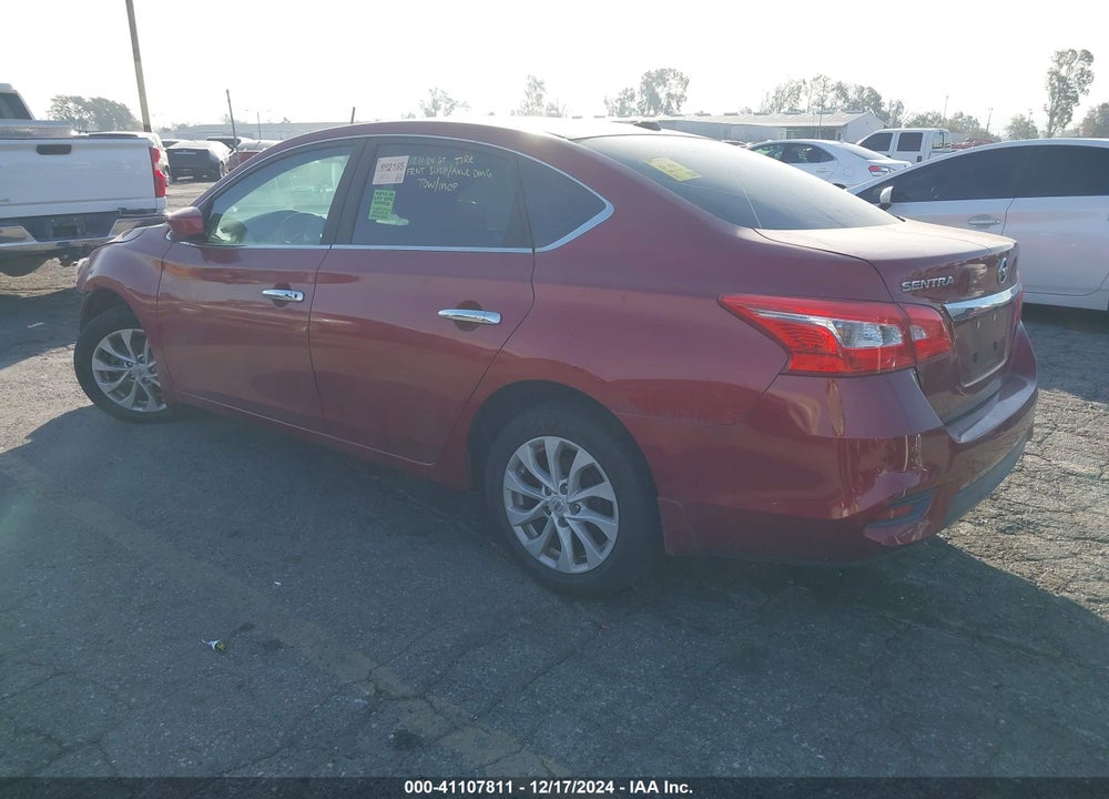 2019 NISSAN SENTRA SV VIN: 3N1AB7AP6KY377270