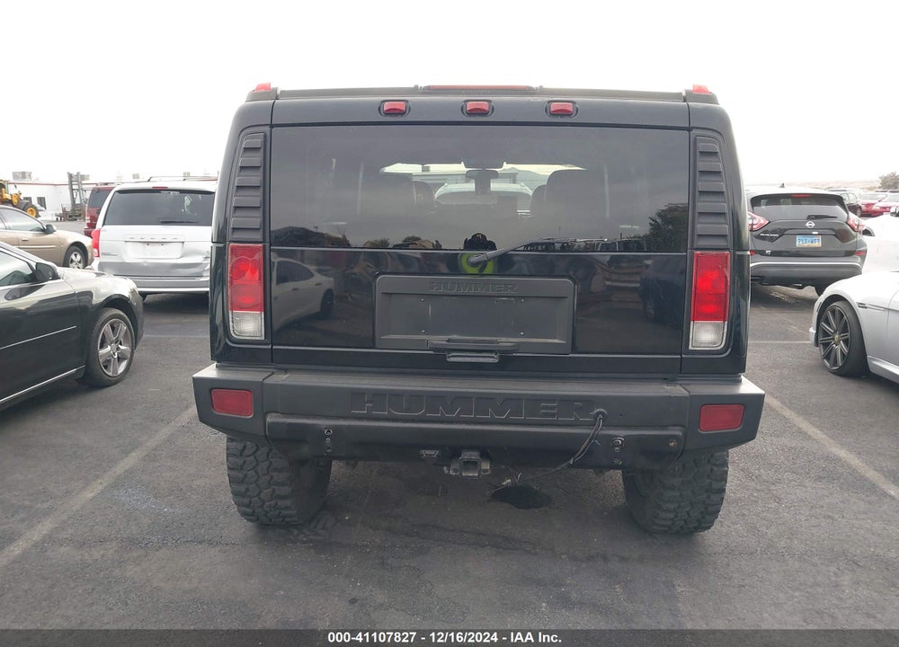 2006 HUMMER H2 SUV VIN: 5GRGN23U36H122192