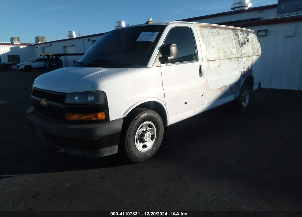 2018 CHEVROLET EXPRESS 2500 WORK VAN VIN: 1GCWGAFP6J1299747