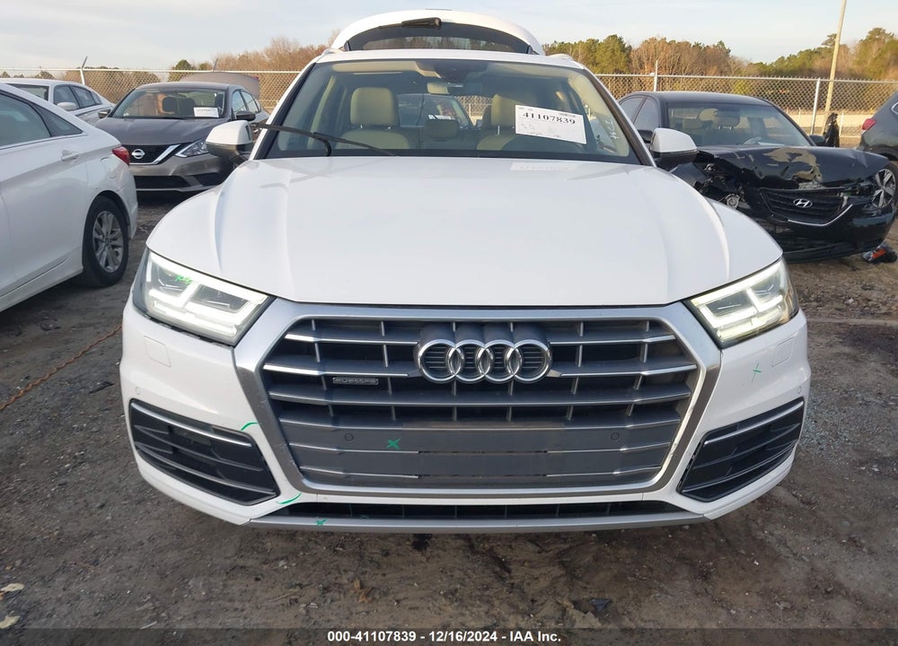 2018 AUDI Q5 2.0T PREMIUM/2.0T TECH PREMIUM VIN: WA1BNAFYXJ2091369