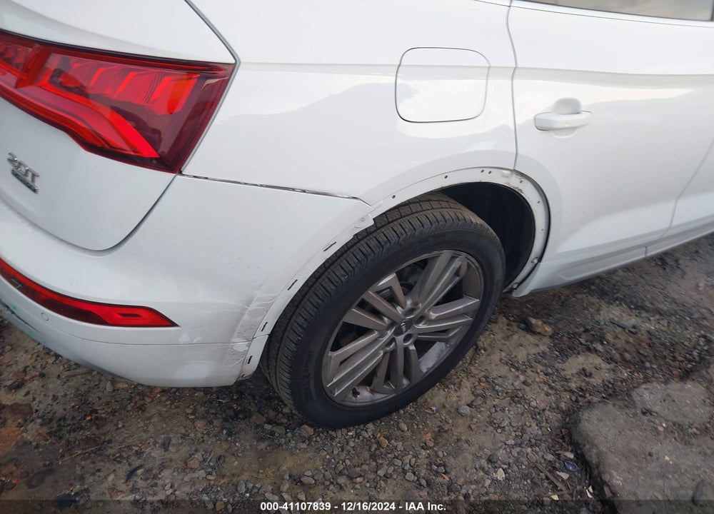 2018 AUDI Q5 2.0T PREMIUM/2.0T TECH PREMIUM VIN: WA1BNAFYXJ2091369