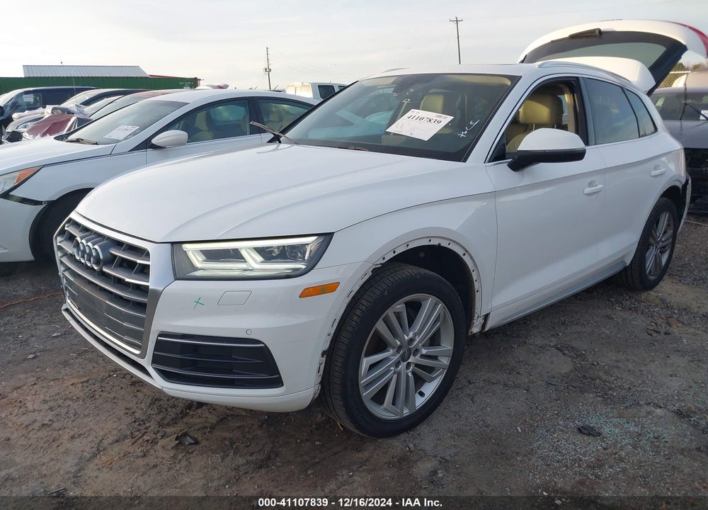 2018 AUDI Q5 2.0T PREMIUM/2.0T TECH PREMIUM VIN: WA1BNAFYXJ2091369