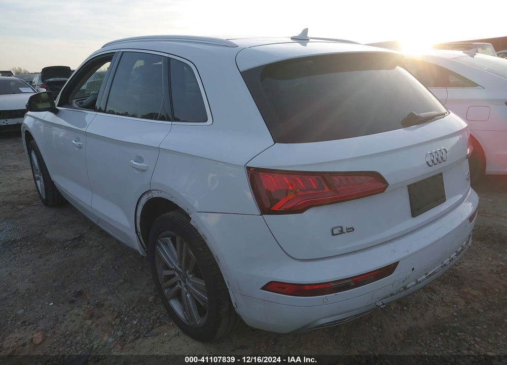2018 AUDI Q5 2.0T PREMIUM/2.0T TECH PREMIUM VIN: WA1BNAFYXJ2091369