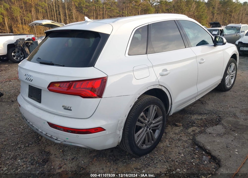 2018 AUDI Q5 2.0T PREMIUM/2.0T TECH PREMIUM VIN: WA1BNAFYXJ2091369