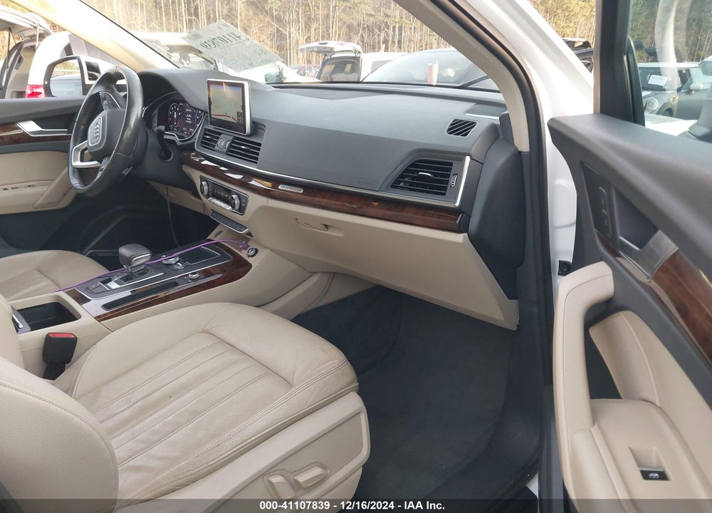 2018 AUDI Q5 2.0T PREMIUM/2.0T TECH PREMIUM VIN: WA1BNAFYXJ2091369
