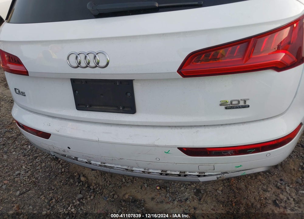 2018 AUDI Q5 2.0T PREMIUM/2.0T TECH PREMIUM VIN: WA1BNAFYXJ2091369