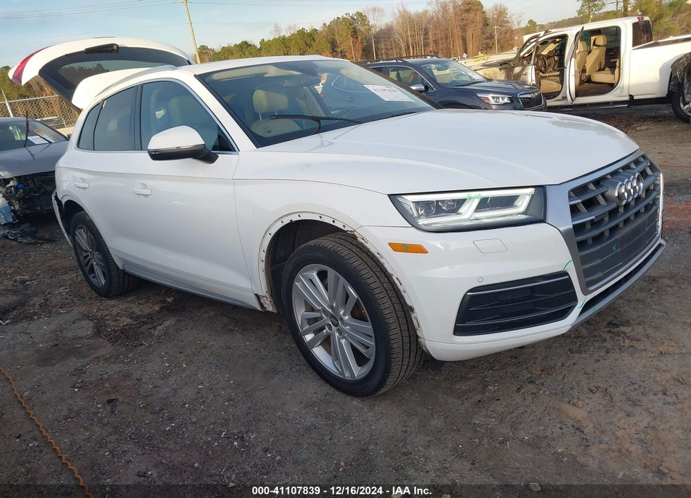 2018 AUDI Q5 2.0T PREMIUM/2.0T TECH PREMIUM VIN: WA1BNAFYXJ2091369