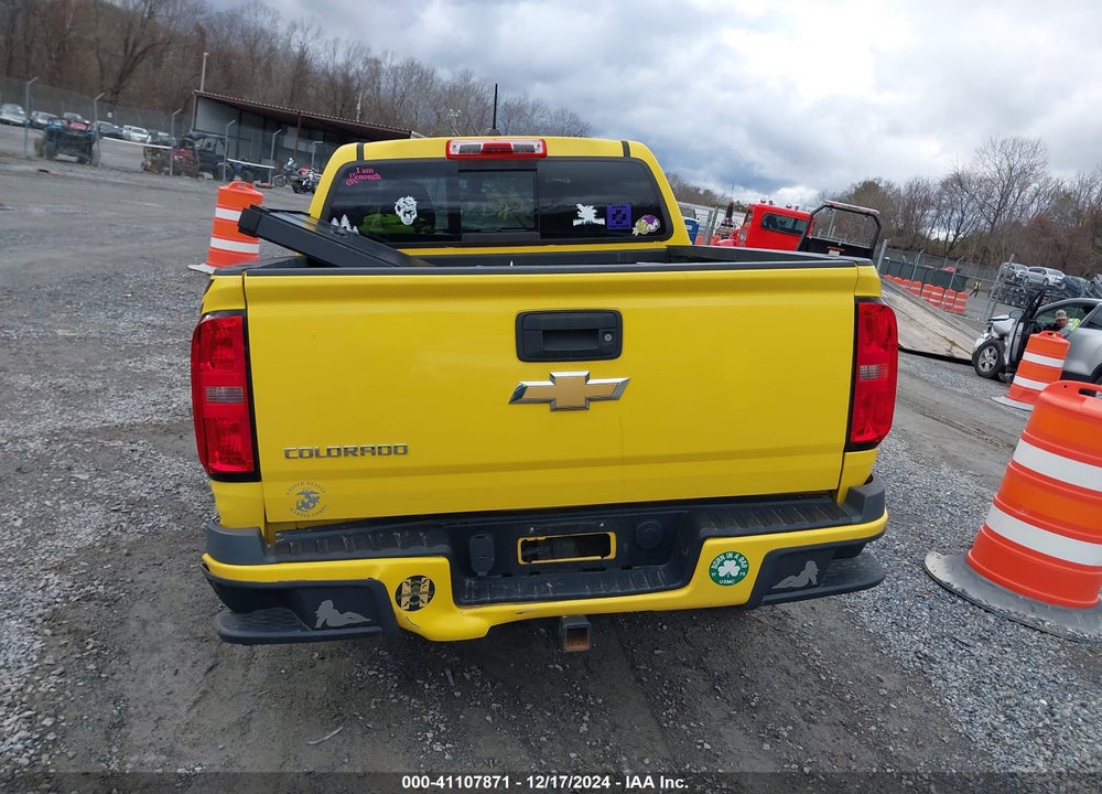 2015 CHEVROLET COLORADO VIN: 1GCGTCE38F1265875