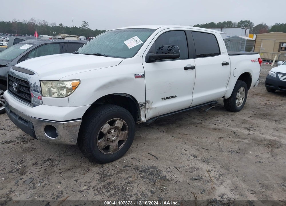 2007 TOYOTA TUNDRA SR5 5.7L V8 VIN: 5TBEV54177S467245