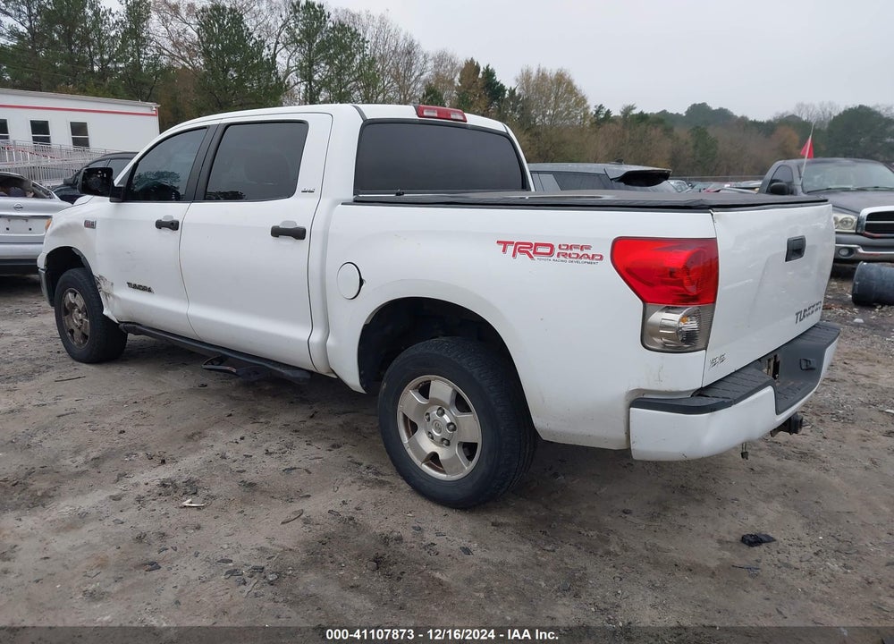 2007 TOYOTA TUNDRA SR5 5.7L V8 VIN: 5TBEV54177S467245