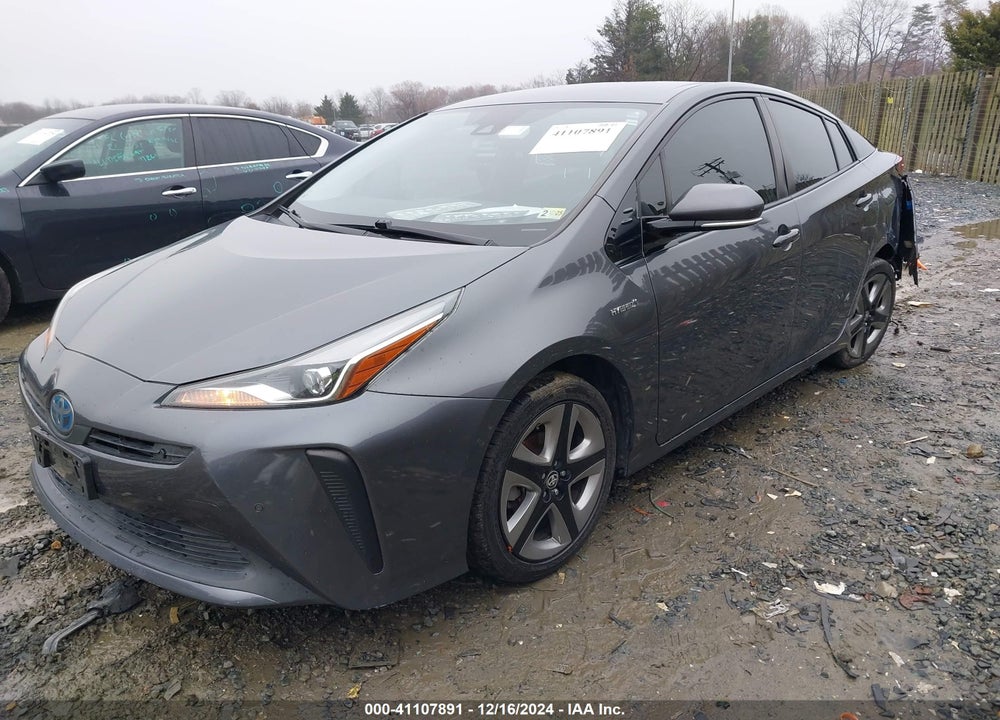 2019 TOYOTA PRIUS VIN: JTDKARFU8K3085918