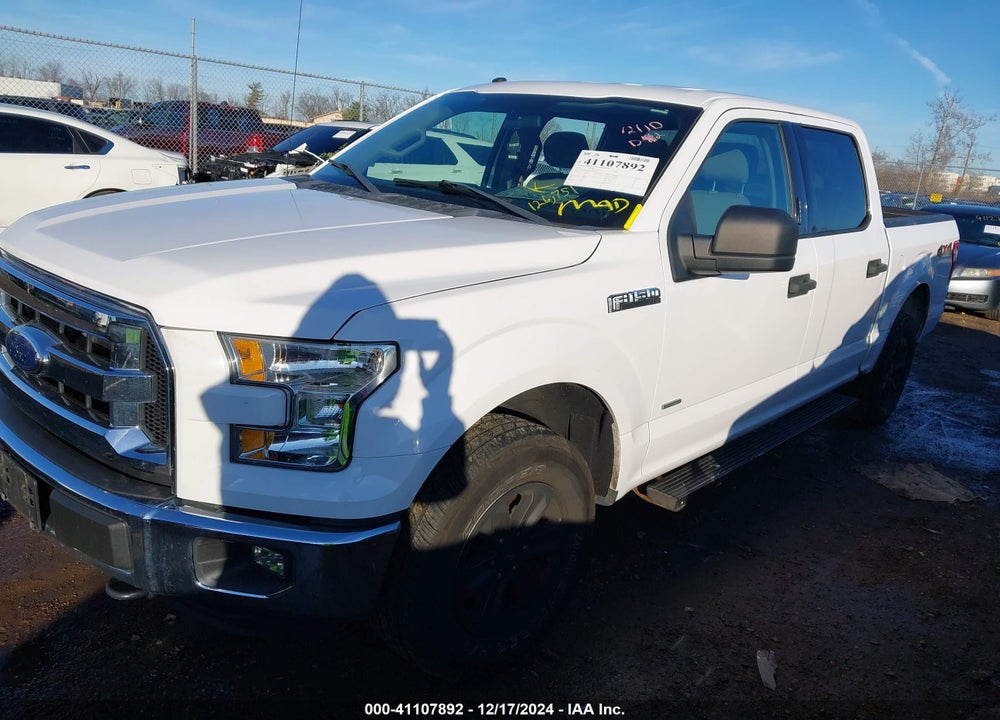 2016 FORD F-150 XLT VIN: 1FTEW1EP2GKF86859