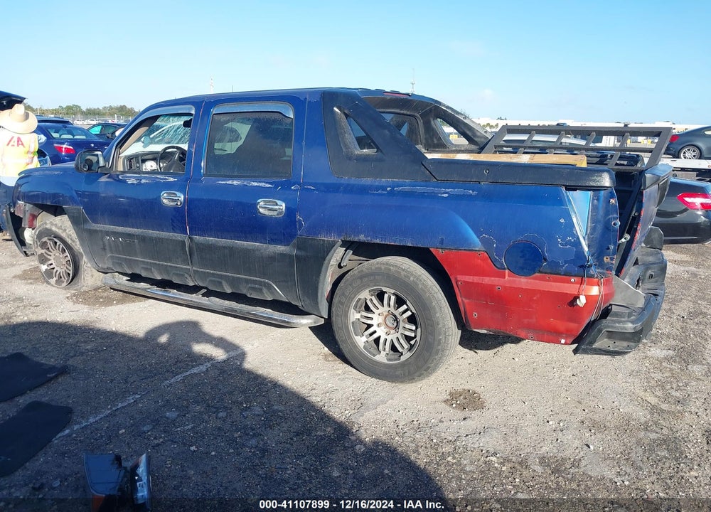 2002 CHEVROLET AVALANCHE 1500 VIN: 3GNEC13T62G139774