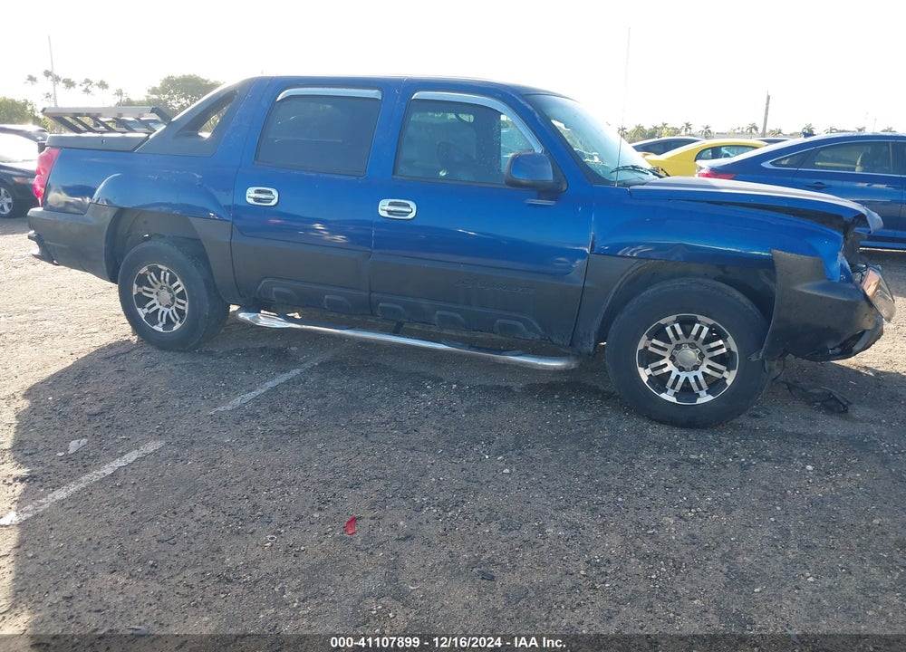 2002 CHEVROLET AVALANCHE 1500 VIN: 3GNEC13T62G139774