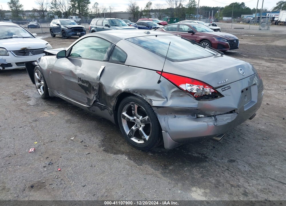 2008 NISSAN 350Z TOURING VIN: JN1BZ34E68M750807