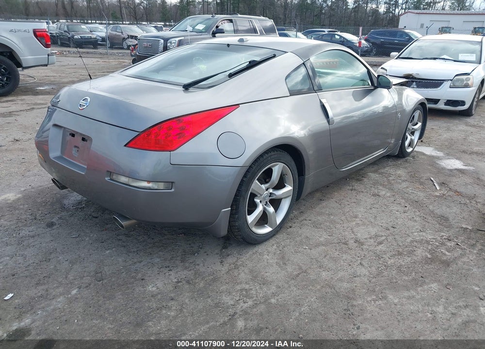 2008 NISSAN 350Z TOURING VIN: JN1BZ34E68M750807