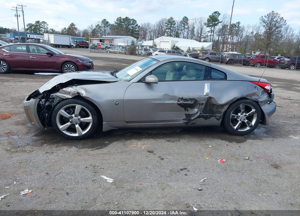 2008 NISSAN 350Z TOURING VIN: JN1BZ34E68M750807