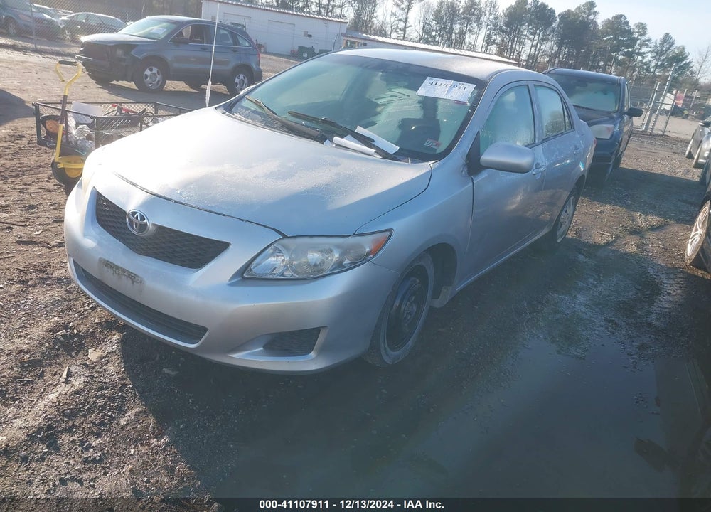 2009 TOYOTA COROLLA LE VIN: 2T1BU40E49C173961