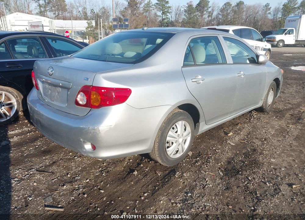 2009 TOYOTA COROLLA LE VIN: 2T1BU40E49C173961