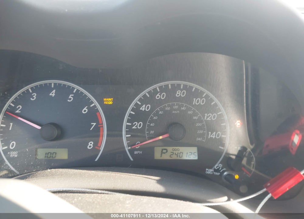 2009 TOYOTA COROLLA LE VIN: 2T1BU40E49C173961