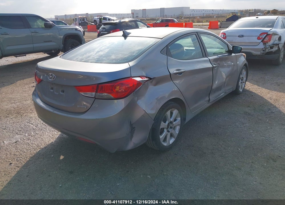 2012 HYUNDAI ELANTRA LIMITED (ULSAN PLANT) VIN: KMHDH4AE8CU294221