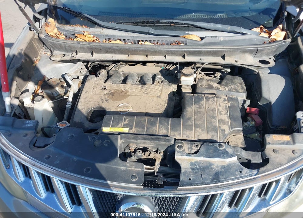 2009 NISSAN MURANO SL VIN: JN8AZ18W89W128381