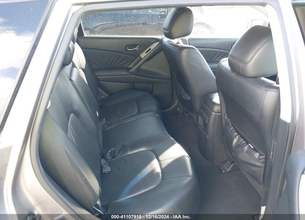 2009 NISSAN MURANO SL VIN: JN8AZ18W89W128381