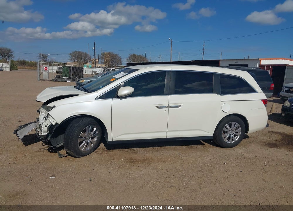 2016 HONDA ODYSSEY SE VIN: 5FNRL5H39GB154969