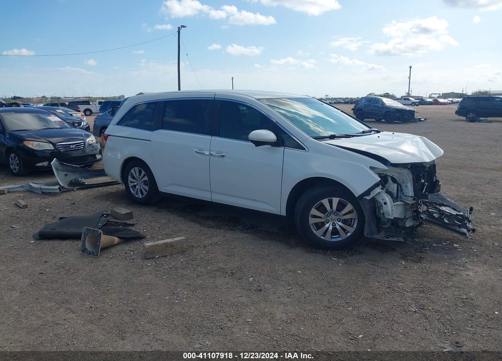 2016 HONDA ODYSSEY SE VIN: 5FNRL5H39GB154969