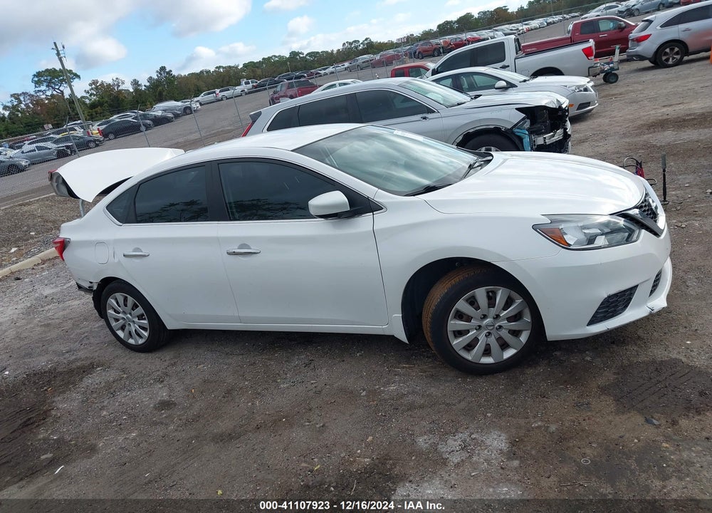 2017 NISSAN SENTRA SV VIN: 3N1AB7AP7HL654918
