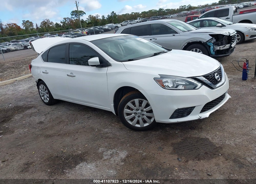 2017 NISSAN SENTRA SV VIN: 3N1AB7AP7HL654918