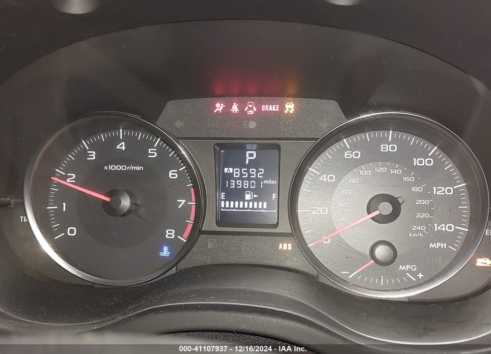 2013 SUBARU XV CROSSTREK 2.0I LIMITED VIN: JF2GPAGCXD2815916