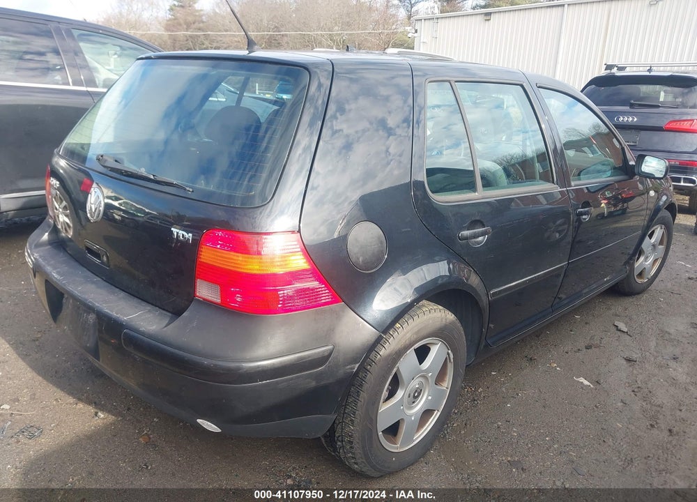 2002 VOLKSWAGEN GOLF GLS TDI VIN: 9BWGP61JX24063144