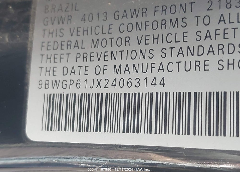 2002 VOLKSWAGEN GOLF GLS TDI VIN: 9BWGP61JX24063144